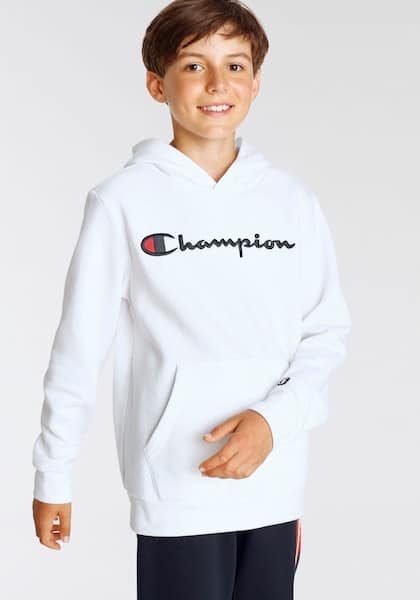 Champion Sweatshirt »Classic Hooded Sweatshirt large Logo - für Kinder«