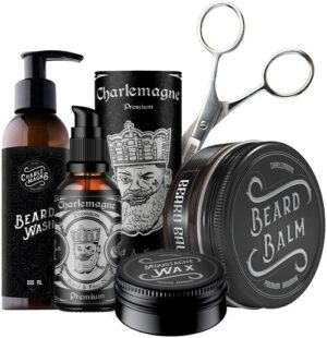 CHARLEMAGNE Bartpflege-Set »Emperor Beard Set«