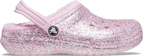 Crocs Hausschuh »Classic Lined Glitter Clog K«