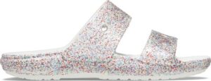 Crocs Pantolette »Classic Sprinkle Glitter Sandal K«