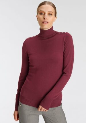 DELMAO Rollkragenpullover