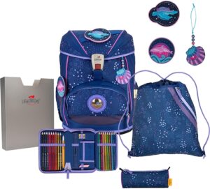 DerDieDas® Schulrucksack »ErgoFlex Superlight - Deep Ocean«