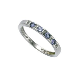 Diamonds by Ellen K. Fingerring »333/- Weißgold Tansanit Diamant 0