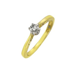 Diamonds by Ellen K. Fingerring »585 Gold zweifarbig Brillant 0