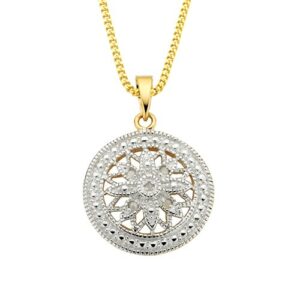 Diamonds by Ellen K. Kette mit Anhänger »925 Silber 5x Diamant zus. 0