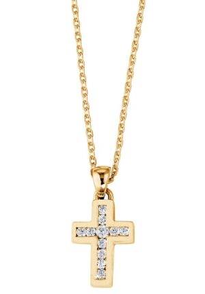 DOOSTI Kette mit Anhänger »Kreuz