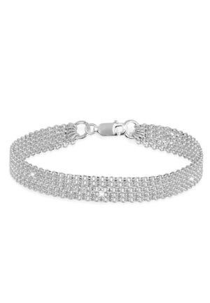 Elli Armband »Breit Glieder Basic Silber 925«