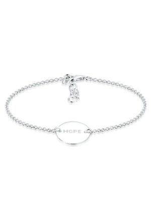 Elli Armband »Hope-Schriftzug 925 Sterling Silber«