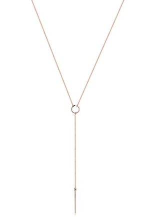 Elli Collierkettchen »Y-Kette Trend Minimal 925 Silber«