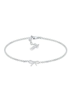 Elli DIAMONDS Armband »925 Sterling Silber Schleife Diamant Geschenkidee«