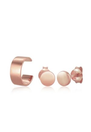 Elli Ohrring-Set »2er Set Single Earcuff Trend Blogger 925 Silber«