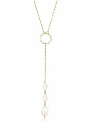 Elli Perlenkette »Y-Kette Baroque Perle Klassisch Zeitlos 925 Silber«