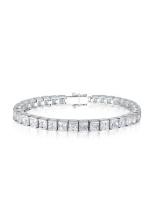 Elli Premium Armband »Tennisarmband Zirkonia Kristall Sparkle 925 Silber«