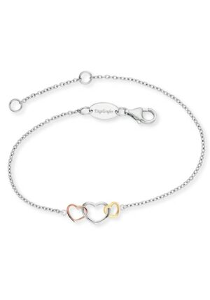 Engelsrufer Armband »3 HERZEN SILBER TRICOLOR