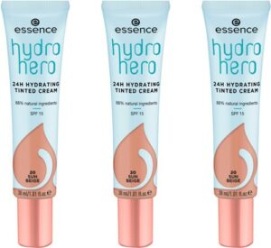 Essence Getönte Gesichtscreme »hydro hero 24h HYDRATING TINTED CREAM«