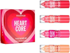 Essence Lippenpflege-Set »HEART CORE fruity«