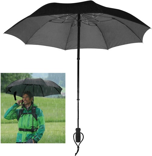 EuroSCHIRM® Taschenregenschirm »teleScope handsfree