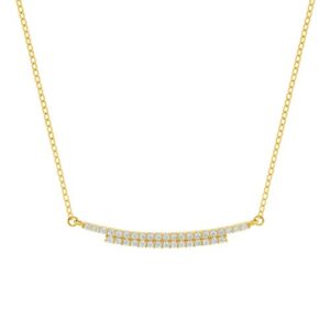 Fascination by Ellen K. Collierkettchen »375 Gold Zirkonia«