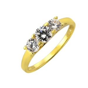 Fascination by Ellen K. Fingerring »333/- Gelbgold Zirkonia«