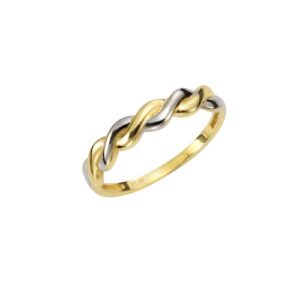 Fascination by Ellen K. Fingerring »375 Gelbgold bicolor«