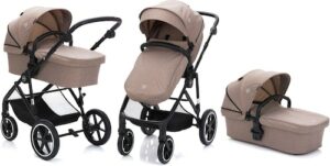 Fillikid Kombi-Kinderwagen »Kinderwagenset Fill Leopard Air