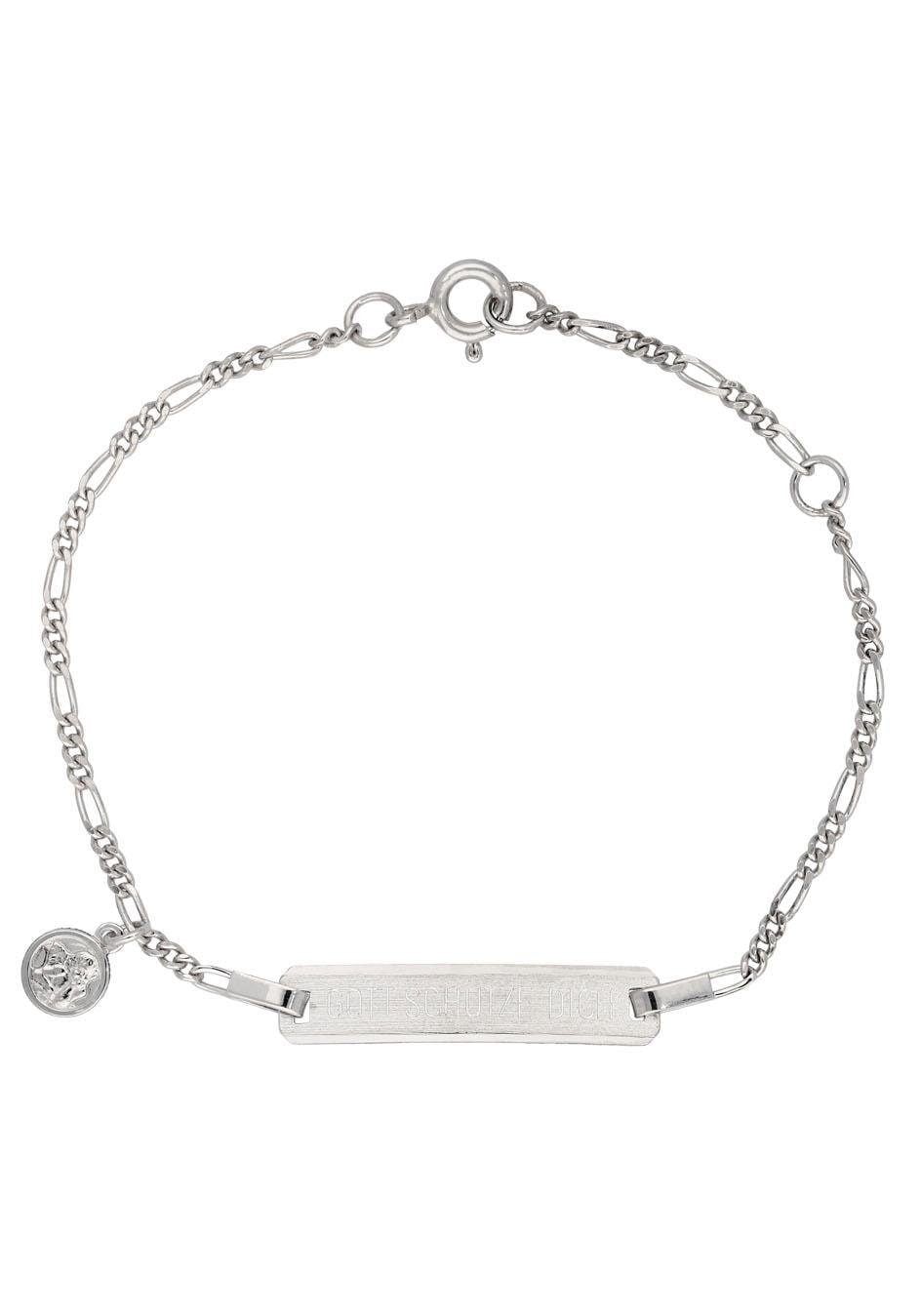 Firetti Armband »Schmuck Geschenk Silber 925 Armschmuck Armkette Figarokette Engel«