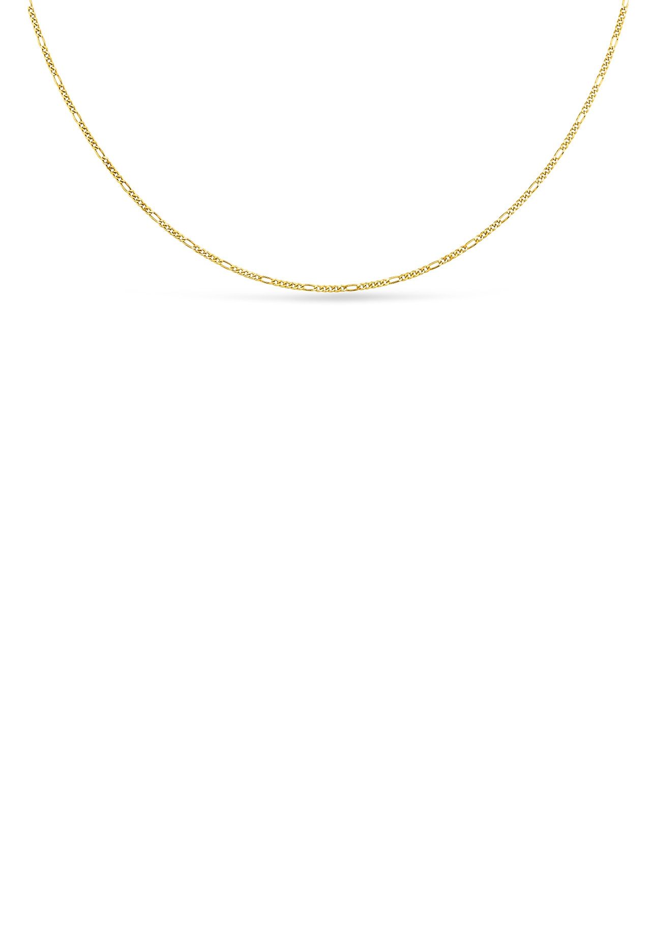 Firetti Collierkettchen »Schmuck Geschenk Gold 333 Halsschmuck Halskette Goldkette Figarokette«