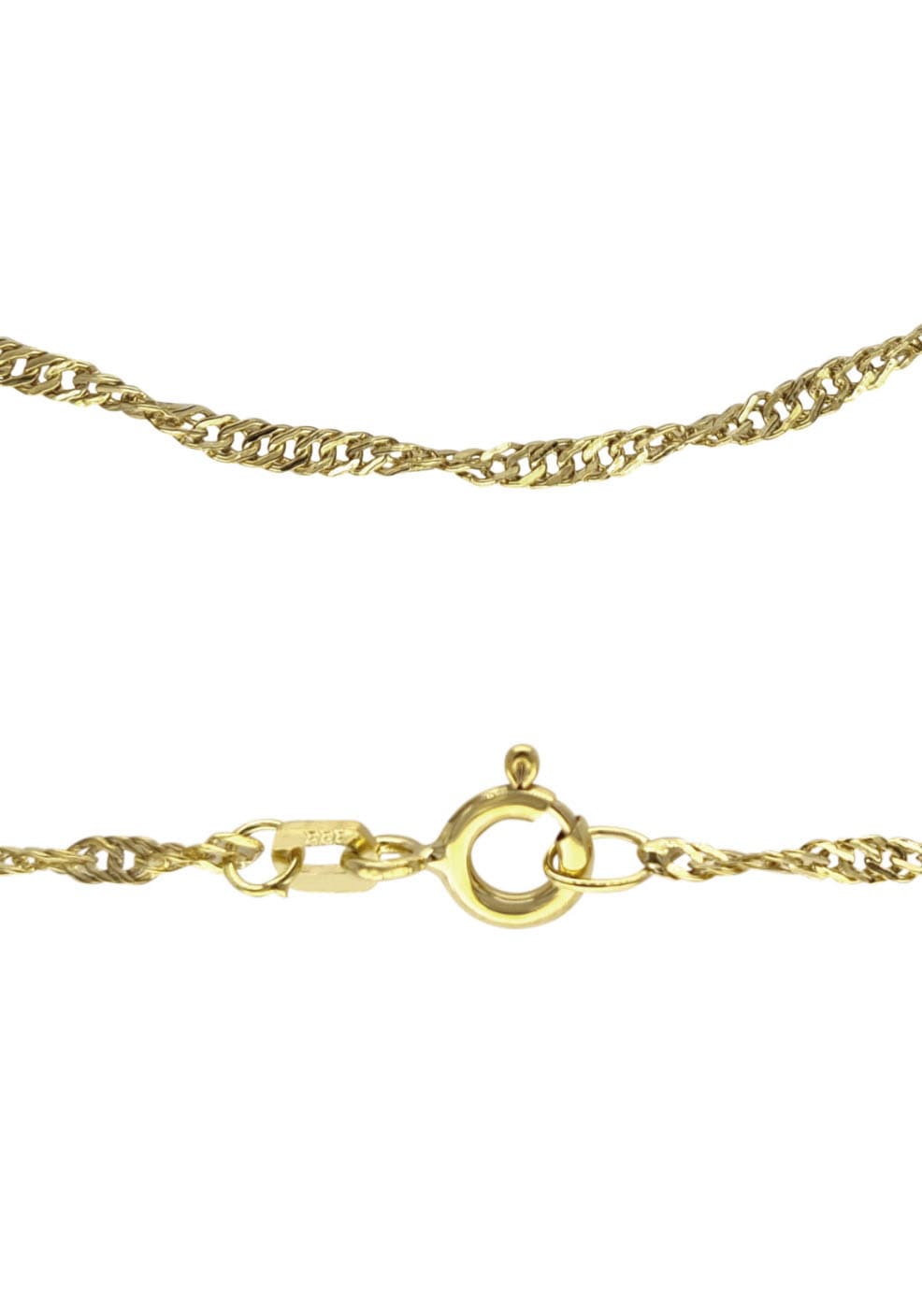 Firetti Collierkettchen »Schmuck Geschenk Gold 333 Halsschmuck Halskette Goldkette Singapur«