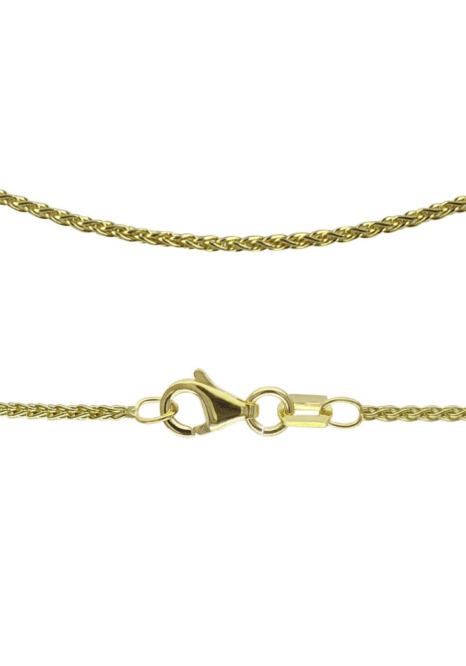 Firetti Collierkettchen »Schmuck Geschenk Gold 333 Halsschmuck Halskette Goldkette Zopfkette«
