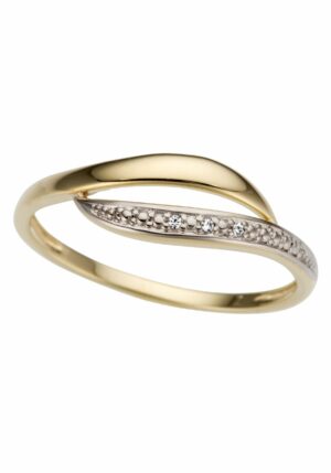 Firetti Diamantring »Schmuck Geschenk Gold 333 Damenring Verlobungsring Goldring«