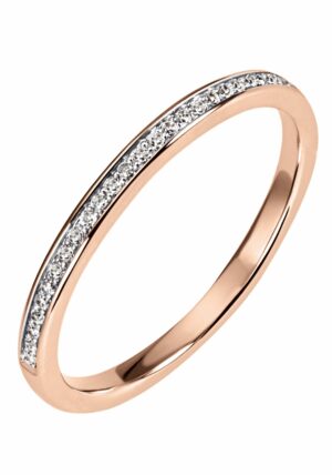 Firetti Diamantring »Schmuck Geschenk Gold 585 Damenring Verlobungsring Goldring Memoire«