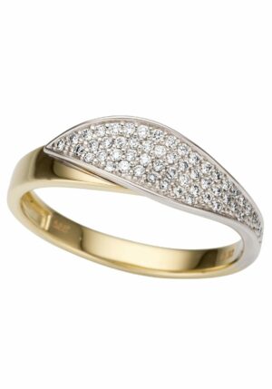 Firetti Fingerring »Schmuck Geschenk Gold 585 Damenring Goldring«