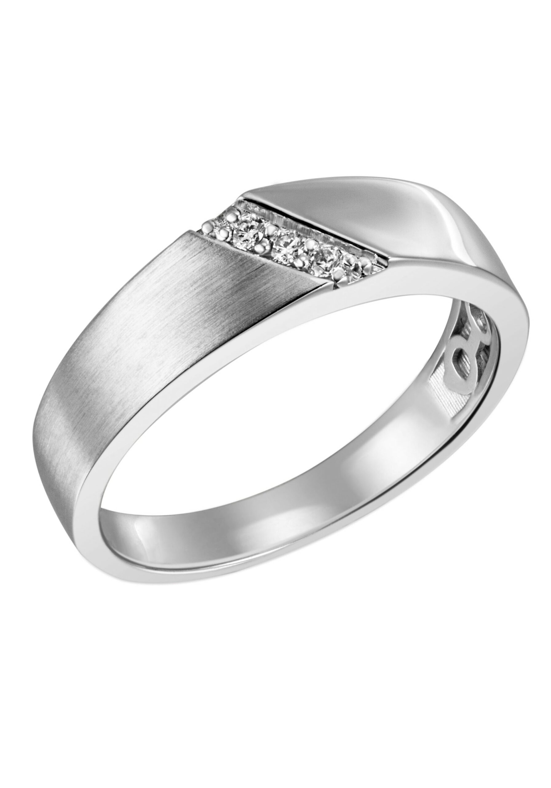 Firetti Fingerring »Schmuck Geschenk Silber 925 Silberring glitzernd«