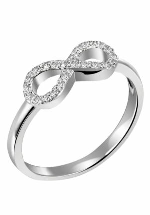 Firetti Fingerring »Schmuck Geschenk Silber 925 Silberring Infinity/Unendlichkeit«