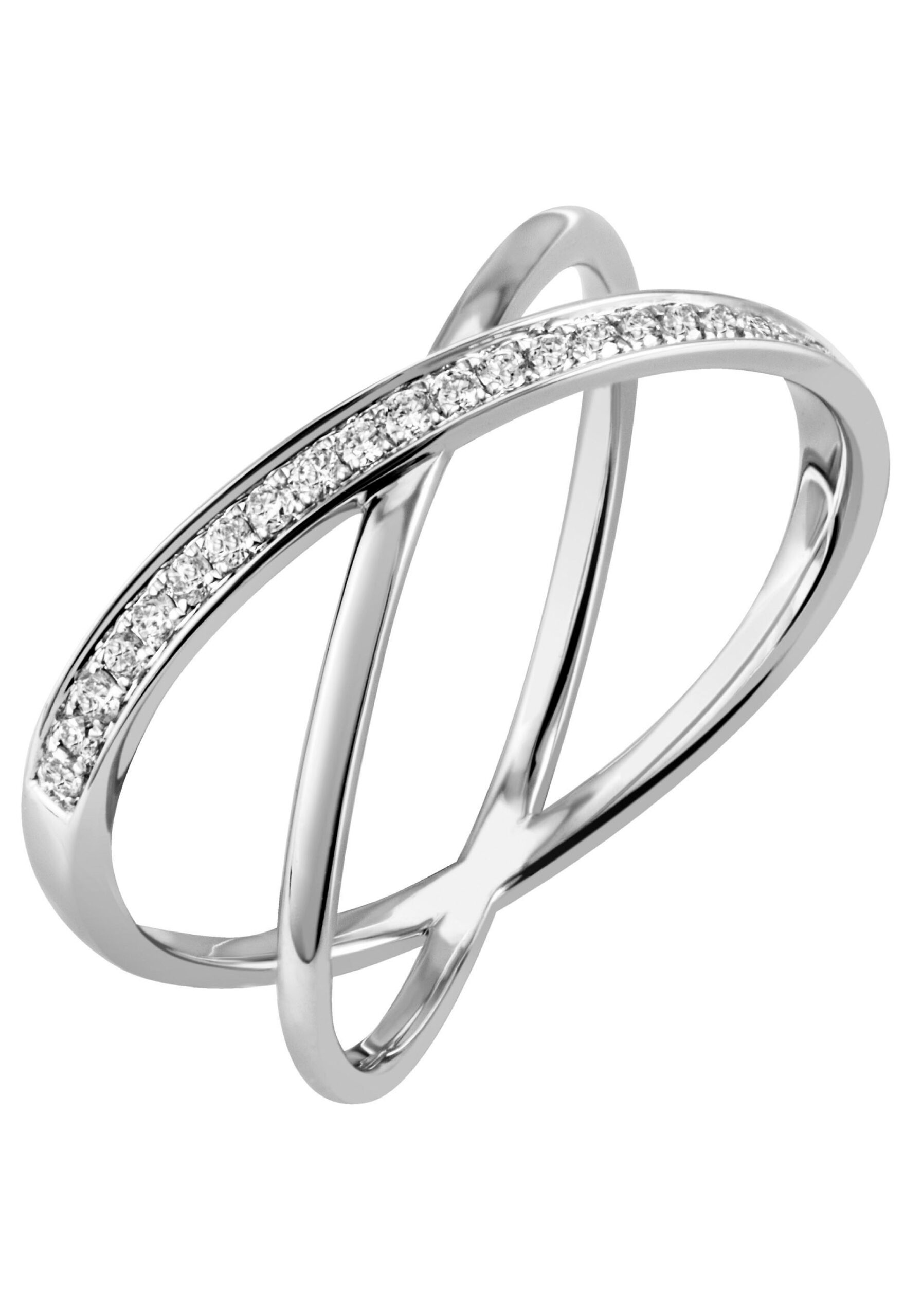 Firetti Fingerring »Schmuck Geschenk Silber 925 Silberring Kreuz«