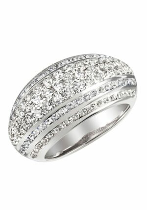 Firetti Fingerring »Schmuck Geschenk Silber 925 Silberring Ring Pavé-Optik glitzernd«