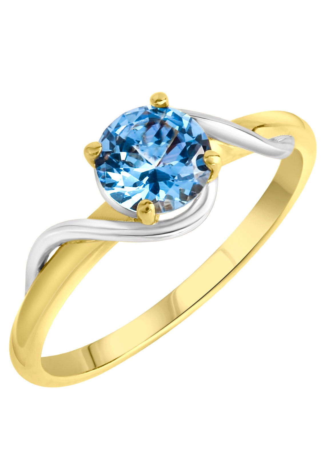 Firetti Fingerring »Schmuck Geschenk Silber 925 Silberring Silberring blau«