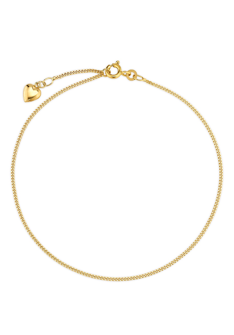 Firetti Fußkette »Schmuck Geschenk Gold 333 Herz ""