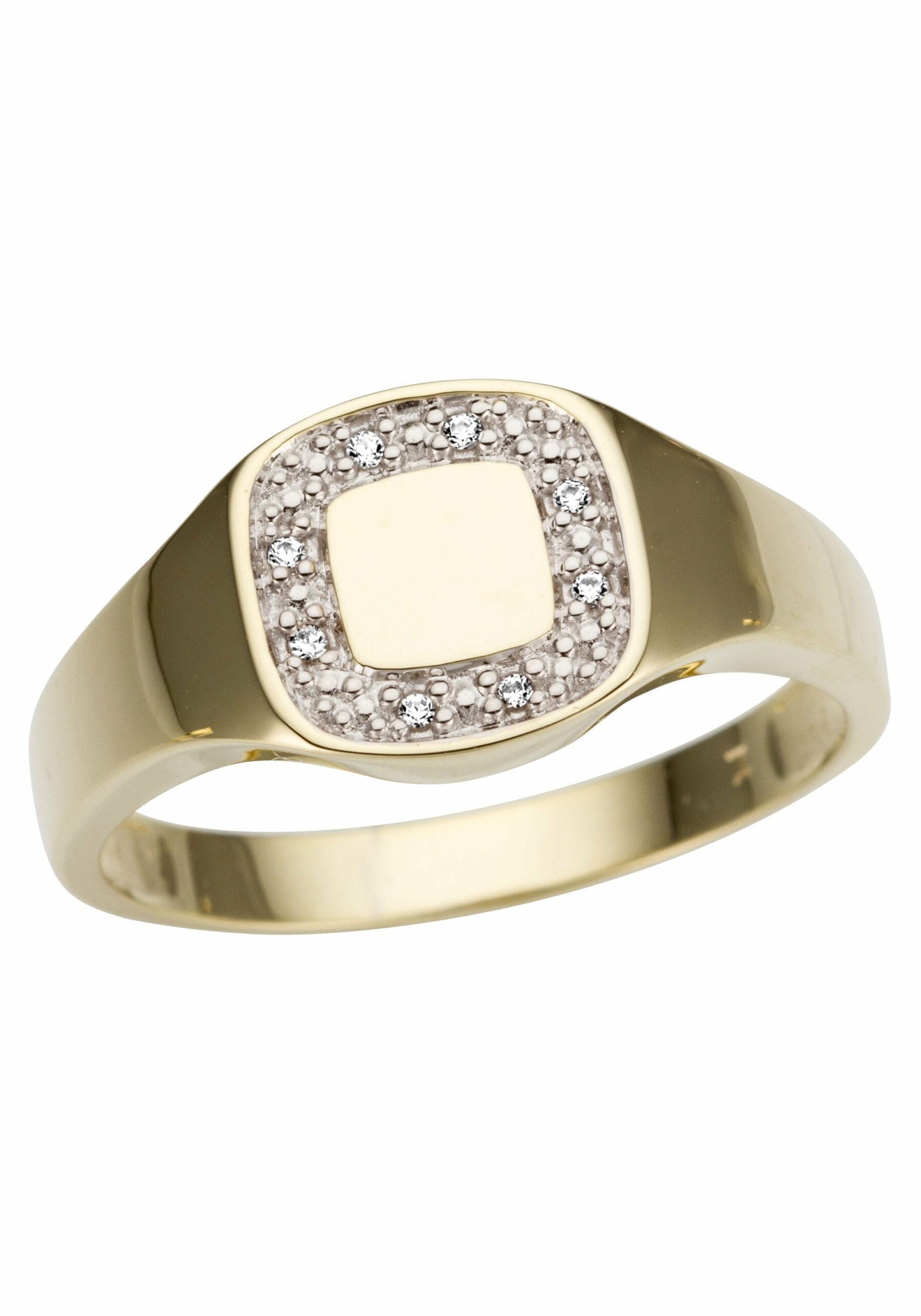 Firetti Goldring »Schmuck Geschenk Gold 333 Siegelring