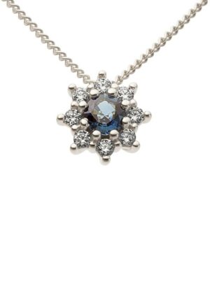 Firetti Kettenanhänger »Schmuck Geschenk Gold 333 Halsschmuck Anhänger Halskette Blume«