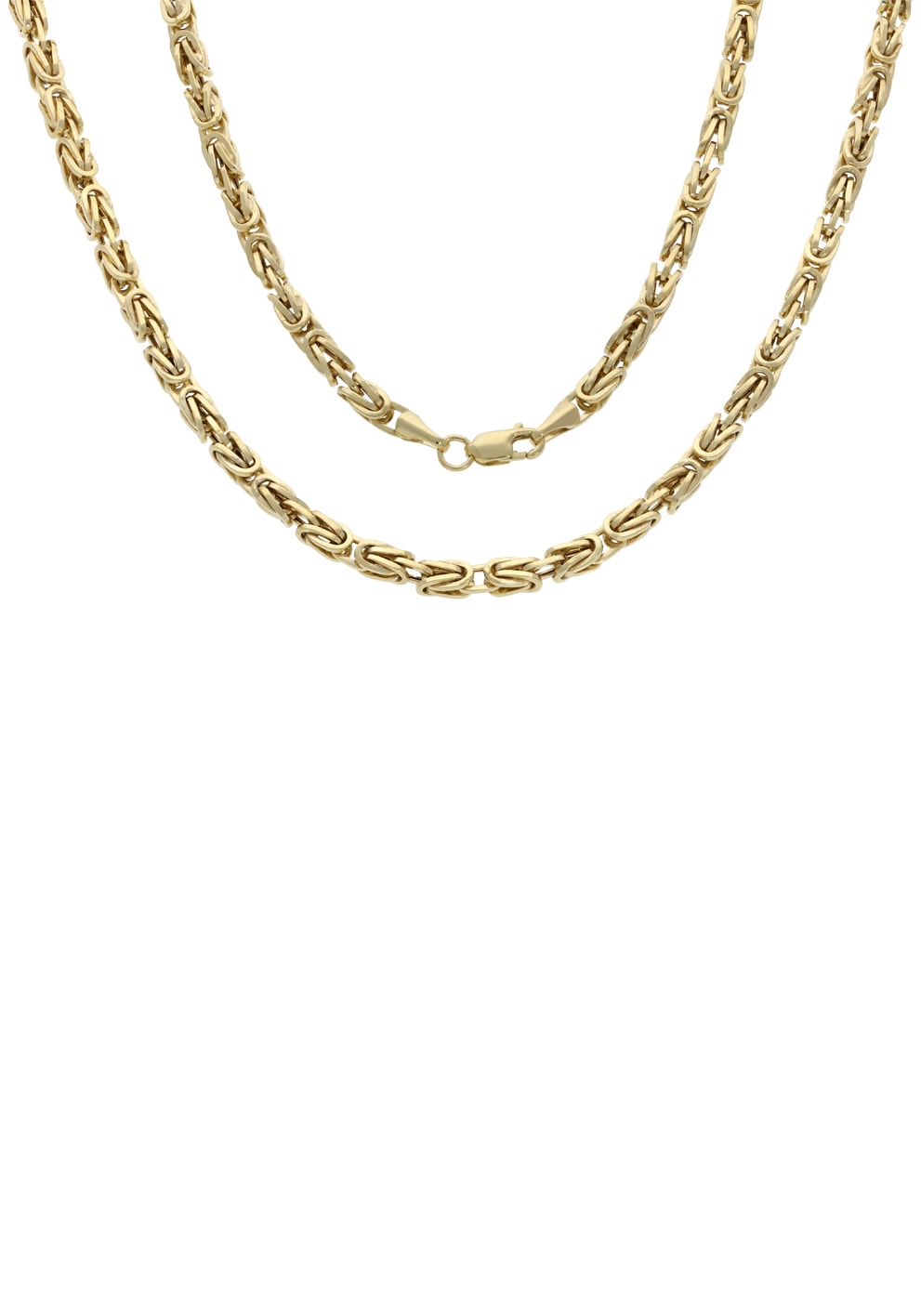 Firetti Königskette »Schmuck Geschenk Gold 375 Halsschmuck Halskette Goldkette Königskette«
