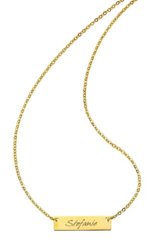 Firetti Namenskette »Schmuck Geschenk Halskette mit deinem Namen«