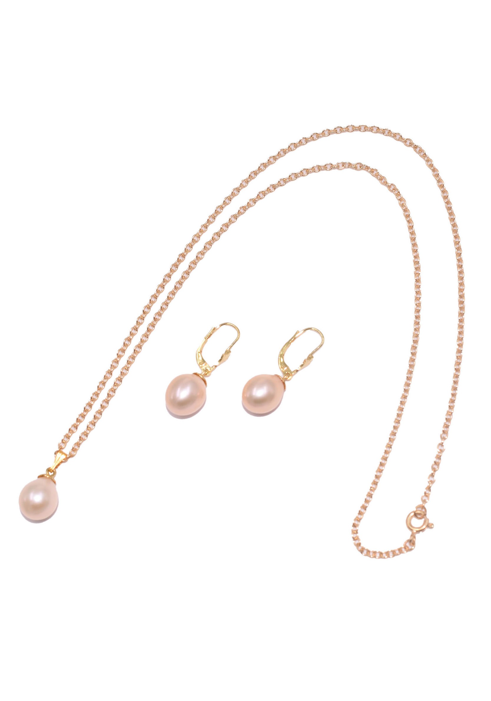 Firetti Schmuckset »Multipack Schmuck Geschenk Halskette Perlenkette Perlohrschmuck«