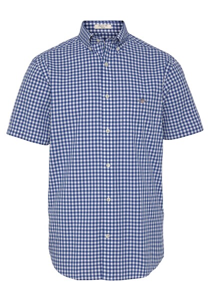 Gant Kurzarmhemd »REG POPLIN GINGHAM SS SHIRT«