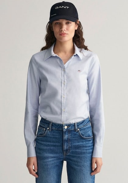 Gant Langarmbluse »SLIM STRETCH OXFORD SHIRT«