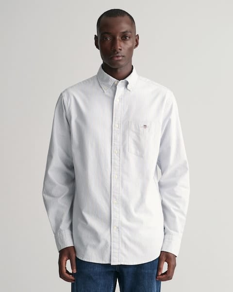 Gant Langarmhemd »REG OXFORD BANKER STRIPE SHIRT«