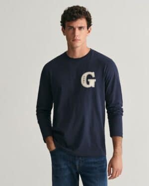 Gant Langarmshirt »G GRAPHIC LS T-SHIRT«