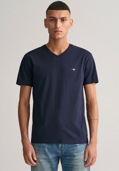 Gant T-Shirt »SLIM SHIELD V-NECK T-SHIRT«