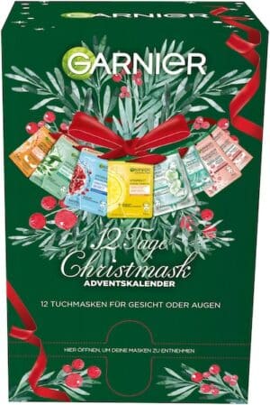 GARNIER Gesichtsmaske »Garnier Tuchmasken Adventskalender«