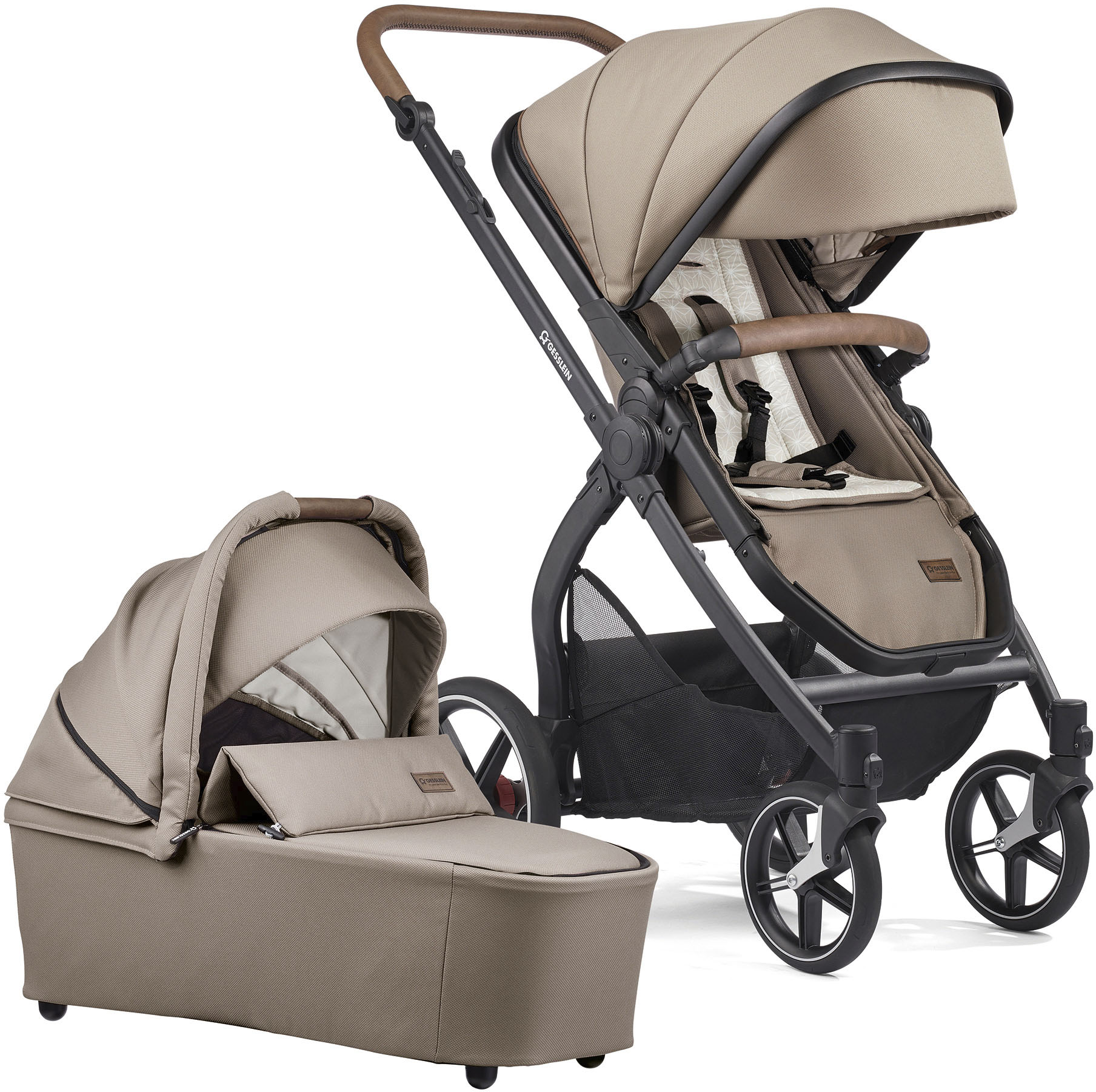 Gesslein Kombi-Kinderwagen »FX4 Soft+ mit Aufsatz Life